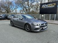 Usado Mercedes A180 AMG Line Premium 2019 Cinzento Sedan