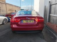 Used Jaguar XE SE 2016 Red Sedan