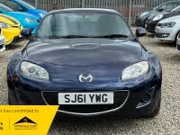 Used Mazda MX5 126 HP (92 kW) 2012 Blue Cabriolet