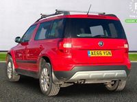 Used Skoda Yeti Outdoor SE 110 HP (80 kW) 2016 Red SUV
