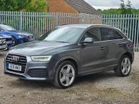 Used Audi Q3 S-line plus 184 HP (135 kW) 2016 Grey SUV