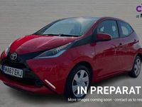 Used Toyota Aygo X-play 69 HP (50 kW) 2017 Red Hatchback