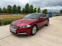 Used Jaguar XF Luxury 2013 Red Sedan
