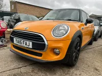 Used Mini Cooper D Hatch 116 HP (85 kW) 2015 Orange Hatchback