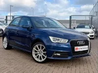 Used Audi A1 S-Line 123 HP (90 kW) 2018 Blue Hatchback