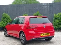 Used VW Golf VII Edition 150 HP (110 kW) 2020 Red Hatchback
