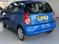 Second-hand Kia Picanto 64 CP (47 kW) 2011 Albastru Hatchback