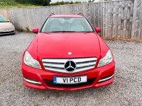 Used Mercedes C220 Executive 170 HP (125 kW) 2012 Red Estate