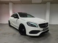 Used Mercedes A200 AMG Line Premium Plus 136 HP (100 kW) 2017 White Hatchback
