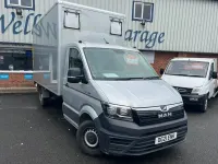 Used MAN TGE 102 HP (75 kW) 2021 Silver Van