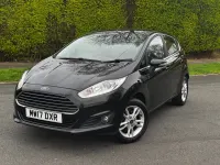 Second-hand Ford Fiesta Zetec 82 CP (60 kW) 2017 Negru Hatchback