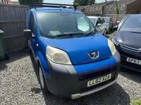Used Peugeot Bipper 75 HP (55 kW) 2012 Blue MPV