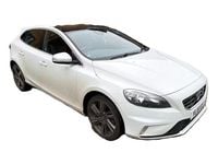 Used Volvo V40 R-Design 150 HP (110 kW) 2016 White Hatchback