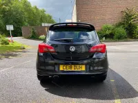 Used Vauxhall Corsa Edition 75 HP (55 kW) 2018 Black Hatchback