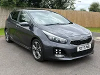Gebraucht Kia Ceed GT-Line 118 PS (86 kW) 2017 Silber Kleinwagen