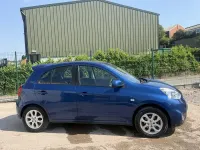 Used Nissan Micra Acenta 80 HP (58 kW) 2016 Blue Hatchback