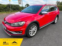 Used VW Golf Alltrack 181 HP (133 kW) 2016 Bright red Estate