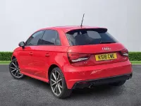 Used Audi A1 Black Edition 95 HP (69 kW) 2018 Red Hatchback