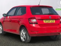 Used Skoda Fabia SE L 110 HP (80 kW) 2019 Red Hatchback