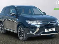 Used Mitsubishi Outlander P-HEV 203 HP (149 kW) 2017 Black Estate