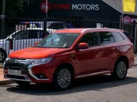 Used Mitsubishi Outlander P-HEV 2018 Red Estate