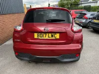 Used Nissan Juke N-Connecta 110 HP (80 kW) 2017 Red SUV