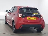 Used Toyota Yaris Hybrid Design 116 HP (85 kW) 2023 Red Hatchback