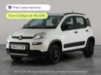 Used Fiat Panda Wild 85 HP (62 kW) 2022 White Hatchback