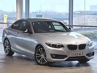 Used BMW 220 Sport Line 190 HP (139 kW) 2019 Silver Coupe