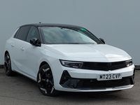 Used Vauxhall Astra GSe 225 HP (165 kW) 2023 White Hatchback