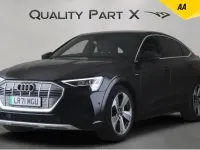 Used Audi e-tron S-Line 300 kW (408 HP) 2021 Black SUV