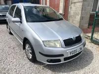 Used Skoda Fabia Ambiente 64 HP (47 kW) 2005 Silver Hatchback