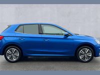 Used Skoda Fabia SE L 110 HP (80 kW) 2023 Race blue metallic Hatchback