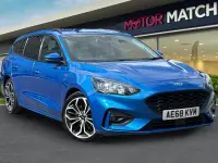 Used Ford Focus ST-Line X 150 HP (110 kW) 2018 Blue Estate