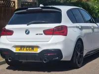 Used BMW M135 Comfort Edition 2015 White Hatchback