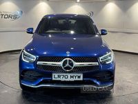 Used Mercedes GLC220 AMG line 2020 Blue Coupe
