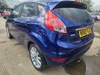 Used Ford Fiesta Titanium 2015 Blue Hatchback