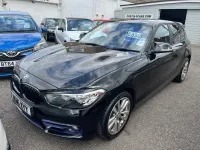 Używany BMW 118 Sport Line 2016 Czarny Hatchback