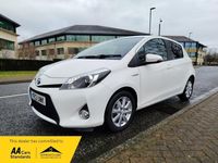 Used Toyota Yaris Hybrid T4 101 HP (74 kW) 2013 White Hatchback