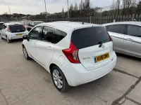 Used Nissan Note S 98 HP (72 kW) 2016 White Hatchback