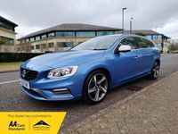 Used Volvo V60 R-Design 190 HP (139 kW) 2015 Blue Estate