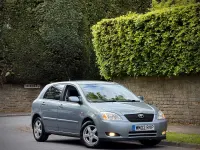 Usado Toyota Corolla T3 110 CV (80 kW) 2002 Azul Utilitario