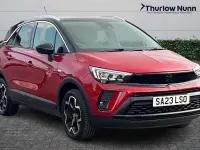 Used Vauxhall Crossland Ultimate 131 HP (96 kW) 2023 Red SUV