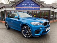 Used BMW X5 M Shadowline 575 HP (422 kW) 2018 Blue SUV