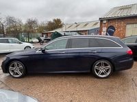 Used Mercedes E220 AMG Line Premium 2018 Blue Estate
