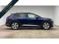 Used Audi Q4 e-tron S-Line 150 kW (204 HP) 2022 Blue SUV