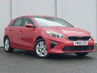 Used Kia Ceed 2019 Red Hatchback