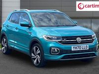 Usado VW T-Cross R-line 150 HP (110 kW) 2020 Azul SUV
