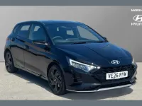 New Hyundai i20 Blackline 90 HP (66 kW) 2026 Phantom black Hatchback