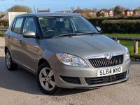 Used Skoda Fabia SE 69 HP (50 kW) 2014 Beige Hatchback